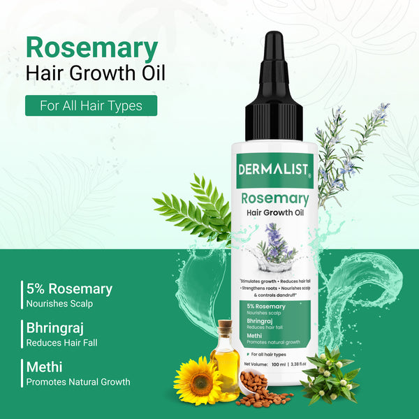 Dermalist Rosemary Hair Growth Oil (100 ml)