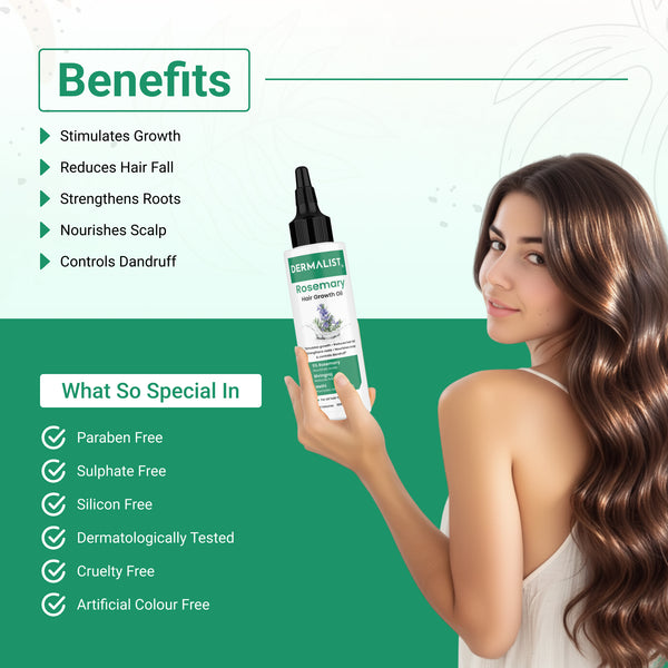 Dermalist Rosemary Hair Growth Oil (100 ml)
