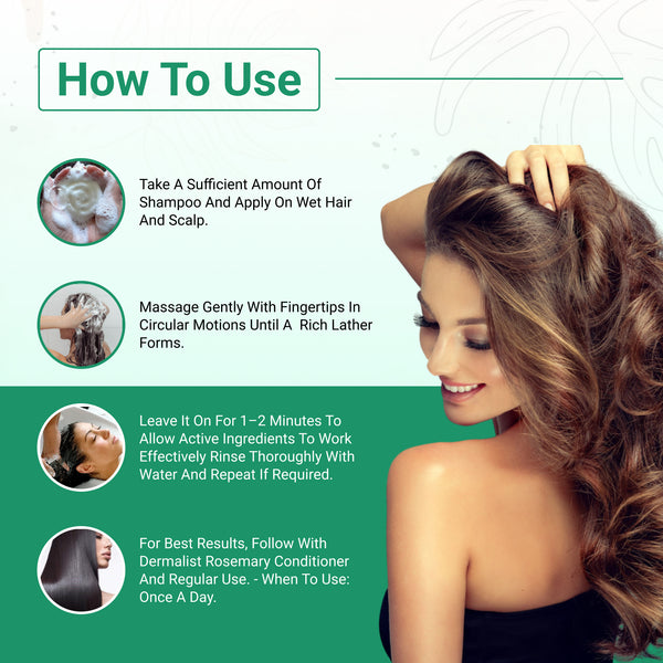 Dermalist Rosemary Anti Hair Fall Shampoo (200 ml)