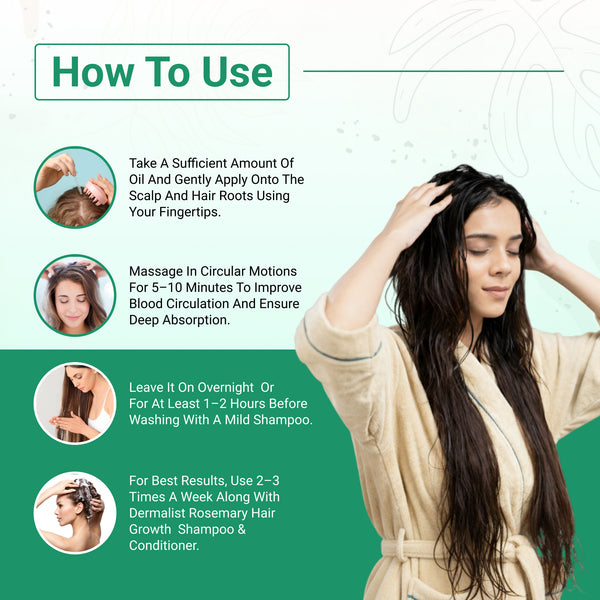 Dermalist Rosemary Hair Growth Oil (100 ml)