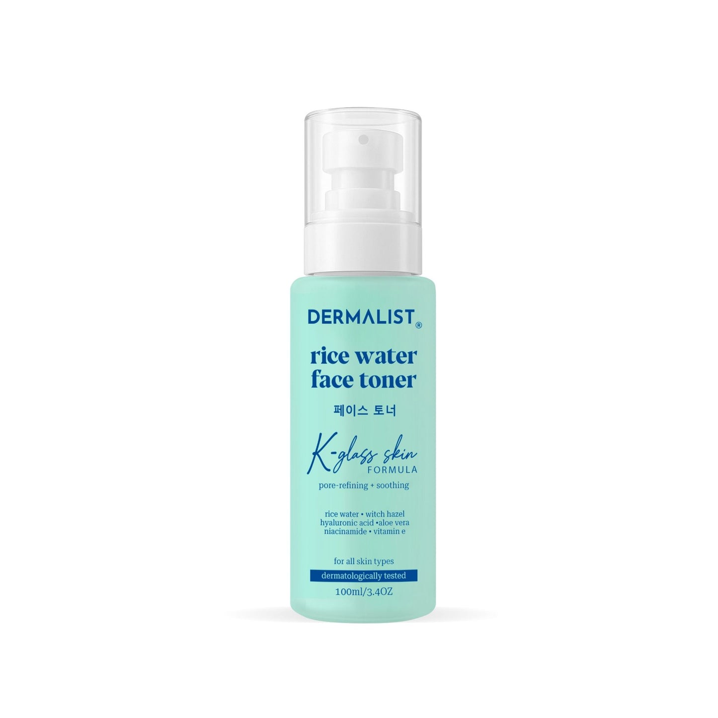 Dermalist rice water face toner