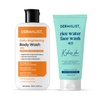 Dermalist Brightening Body Wash + Korean Rice Water Face Wash | Combo for Healthy & Glowing Skin | Unisex | All Skin Types(2 Items in the set)