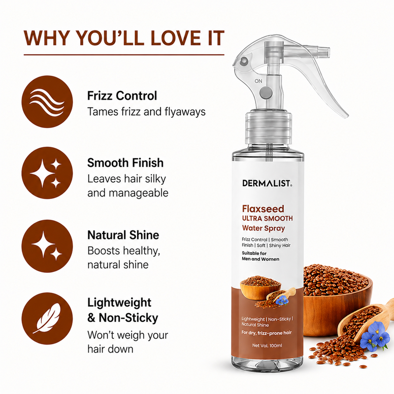 Dermalist Flaxseed Ultra Smooth Water Spray 100 ml