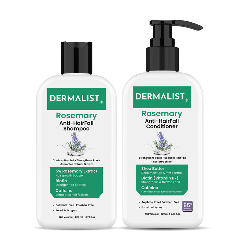 Dermalist Rosemary Anti Hairfall Advanced Shampoo & Conditioner (2 Items in the set)