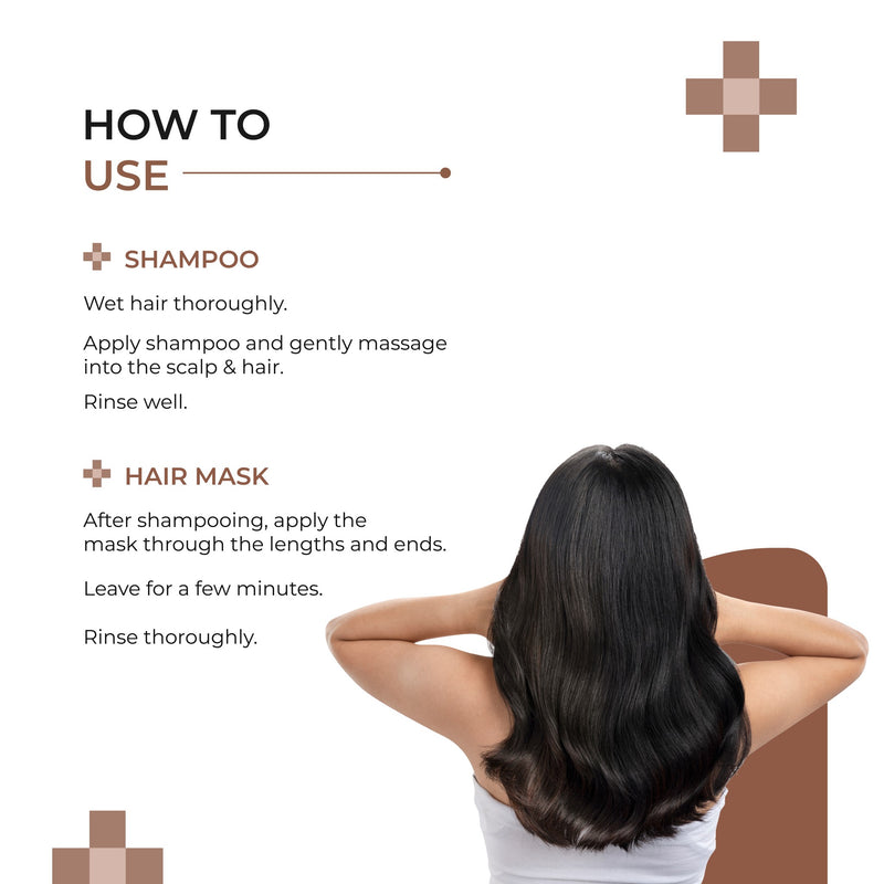 Dermalist Flaxseed Ultra Smooth Shampoo & Hair Mask Combo | Hydrolysed Keratin,AC Plant Keratin,Ceramide complex | Frizz Control | Pack of 2 (450ml)