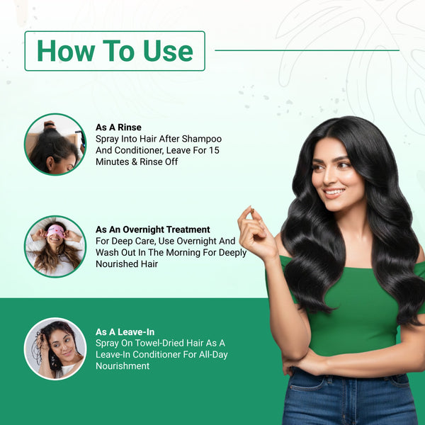 Dermalist Rosemary Water Spray for Hair Growth, Thickness & Hairfall Control, 100% Natural Hair Spray(100 ml)