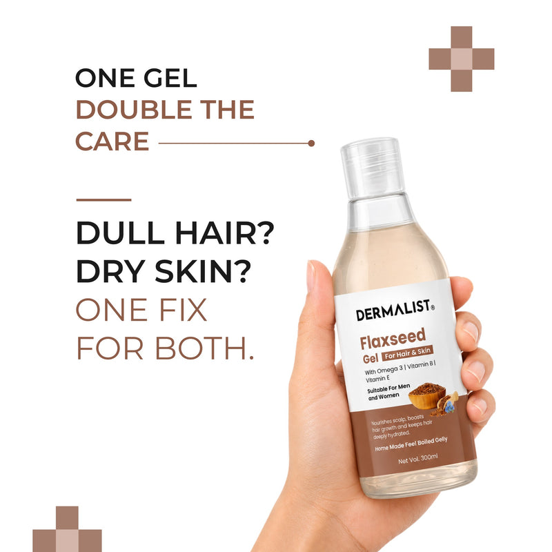 Dermalist Flaxseed Gel Hair & Skin (300 ml)