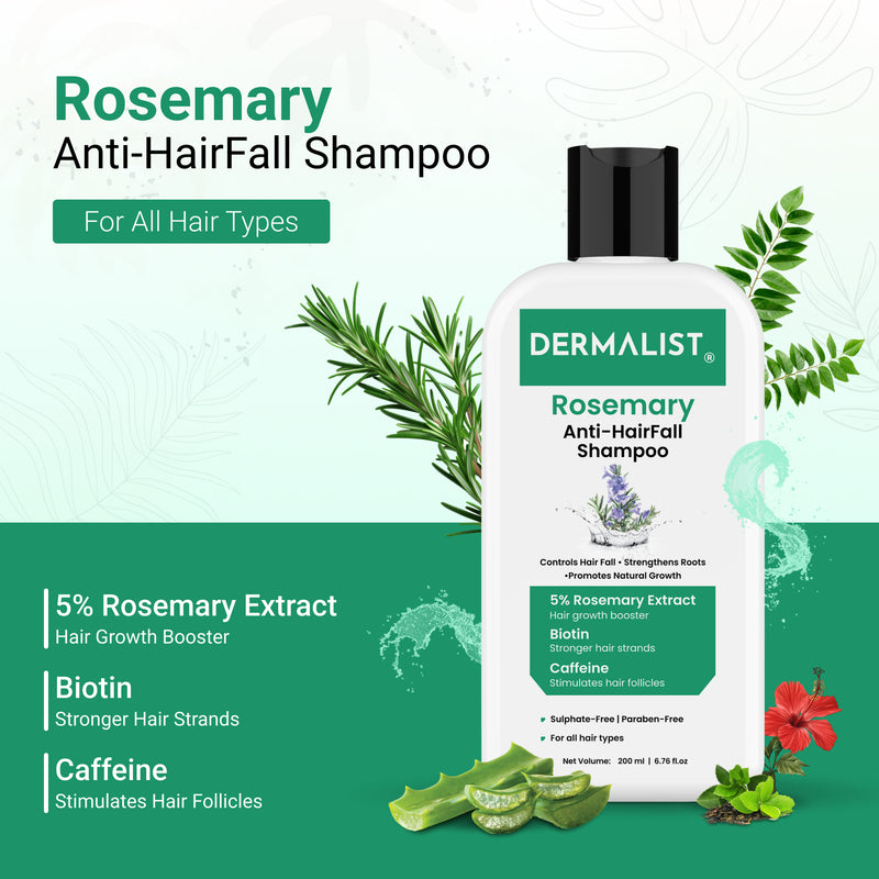 Dermalist Rosemary Anti Hair Fall Shampoo 200 ml