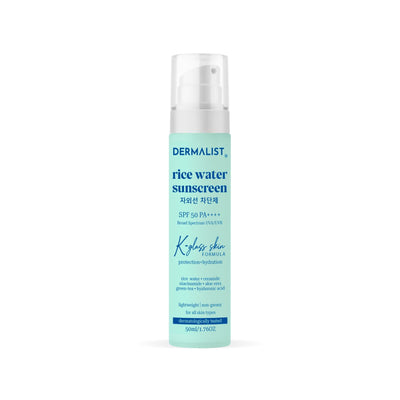 Dermalist rice water sunscreen 50 ml