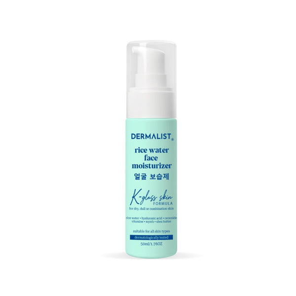 Dermalist ricewater face moisturizer