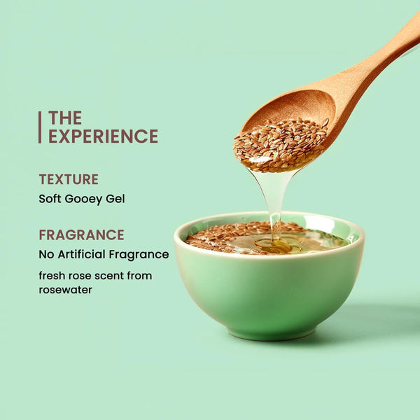 Dermalist Flaxseed Gel Hair & Skin Frizz-Control Smoothening Moisture Rich Soft Long Hair(200 ml)