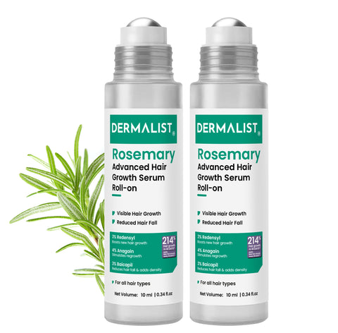 Dermalist Rosemary Advanced Hair Growth Serum Roll-On to Prevent Hairfall | Easy to Use  (20 ml)