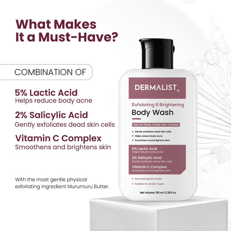 Dermalist Exfoliating Body Wash 100 ml