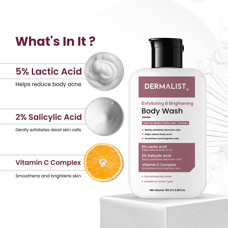 Dermalist Exfoliating Body Wash 100 ml