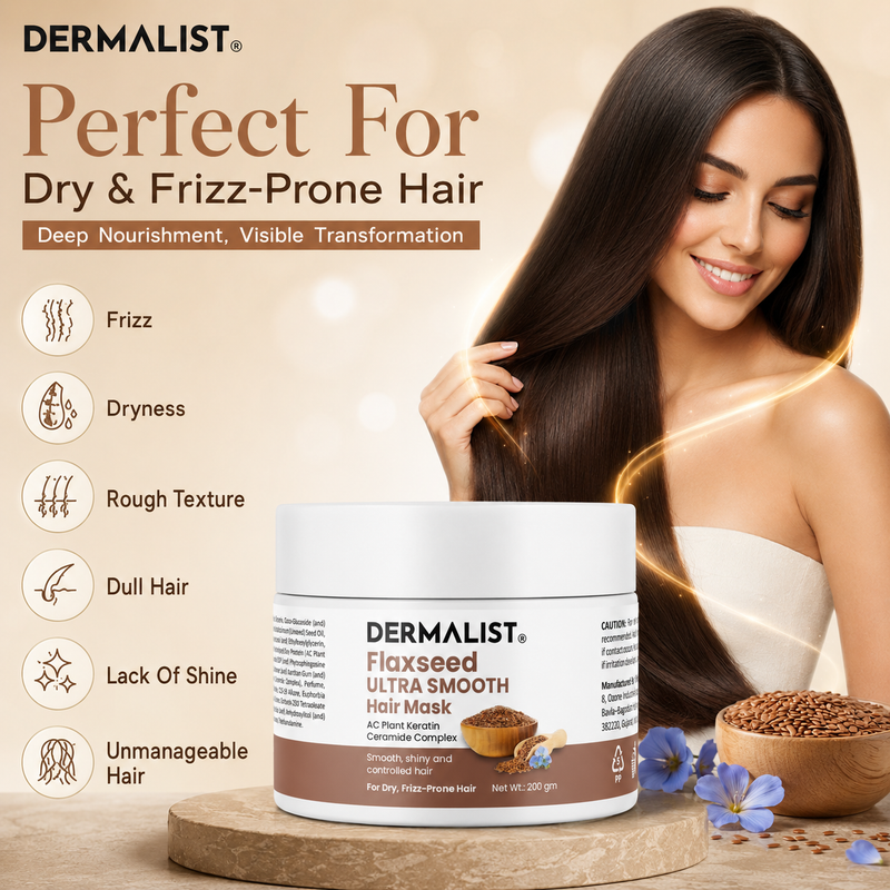 Dermalist Flaxseed Ultra Smooth Hair Mask  200 g