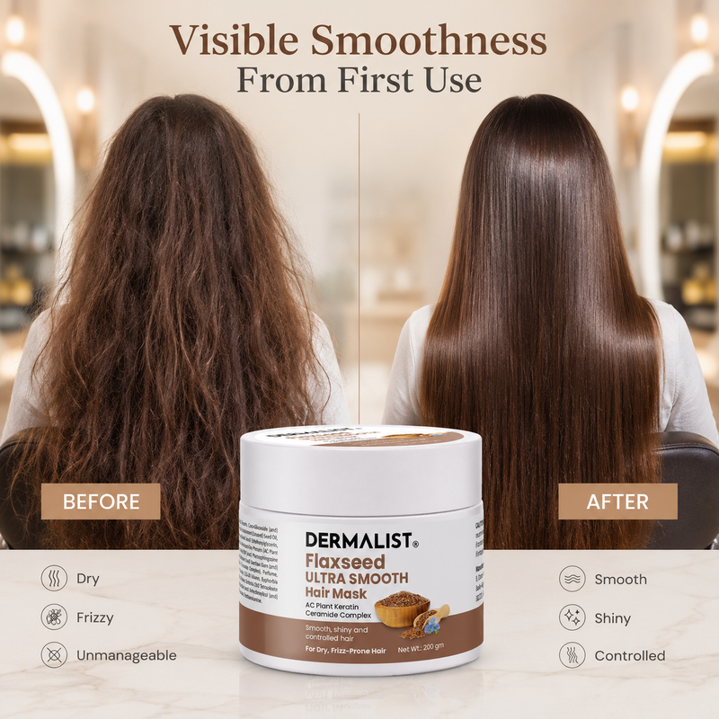 Dermalist Flaxseed Ultra Smooth Hair Mask  200 g