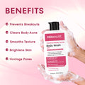 Dermalist 2% Salicylic Acid Acne Body Wash Shower Gel for Acne Control For Women & Men  (245 ml)
