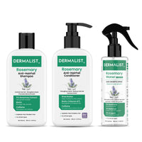 Dermalist Rosemary Hair Growth Advanced Kit | Redensyl® & Rosemary Extract  (3 Items in the set)