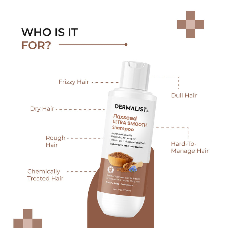 Dermalist Flaxseed Ultra Smooth Shampoo 250ml