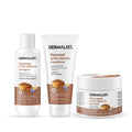 Dermalist Flaxseed Ultra Smooth Trio | Shampoo, Conditioner & Hair Mask | Smooth, Shiny & Frizz-Free Hair| Pack of 3| 550 ml