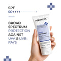 Dermalist Lumisol Sunscreen SPF 50 PA++++ Lightweight Non-Greasy | 50g