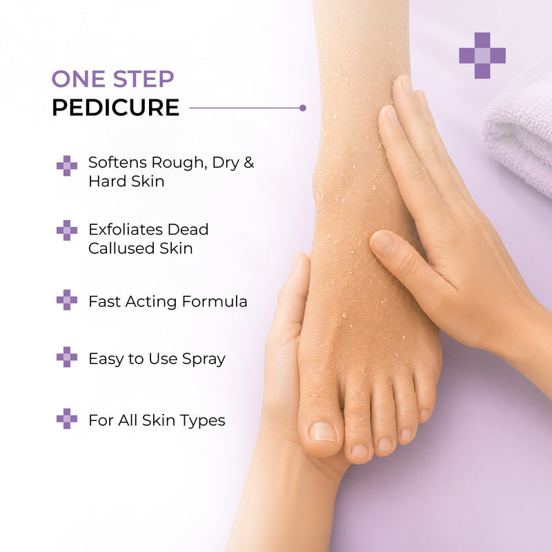 Dermalist Instant Callus Remover Spray for Feet |Foot  Callus Exfoliator For Hard, Rough & Dry Skin | One Step Pedicure Foot Care| Soft-looking Skin | 100ml